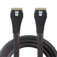 thumbnail image 3 of 50cm Professional Slim SFF 8654 8i Male to SFF-8654 SAS4.0 74Pin Cable for Server Controller Connect, 3 of 5