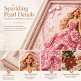 thumbnail image 6 of Princess Pearl Painting Kit with Frame, Diamond Art Kit for Adults Kids, DIY Pearl Art Craft for Home Wall Decoration,1PCS, 6 of 7