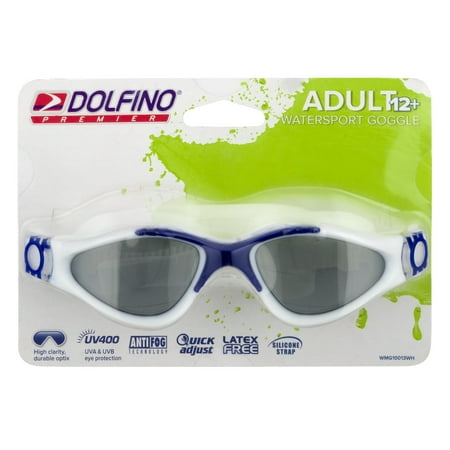 Dolfino Premier Adult Watersport Goggle, 1.0 PR