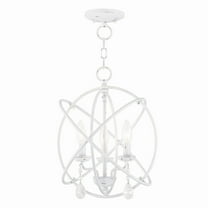 Livex Lighting - Aria - 3 Light Convertible Mini Chandelier in Glam Style - 15.5
