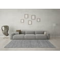 thumbnail image 3 of Ahgly Company Indoor Rectangle Solid Gray Modern Area Rugs, 5' x 8', 3 of 4