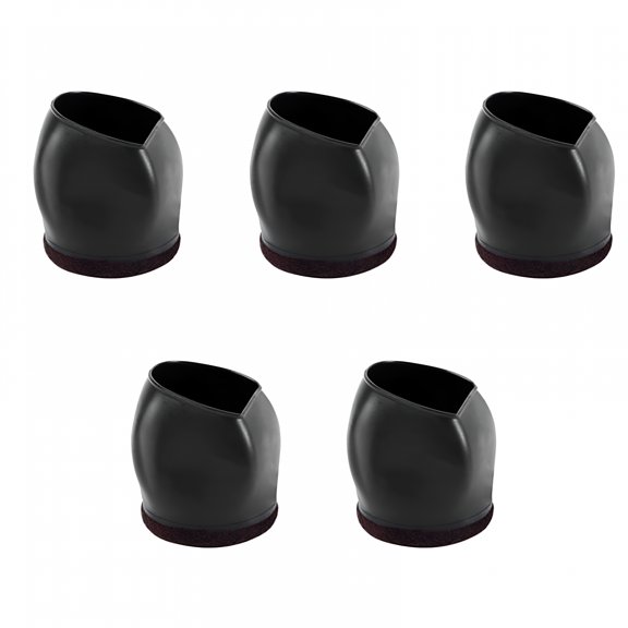 LAMIRO Rubber Bed Office Chair Wheel Stopper Furniture Legs Caster Cups Chair Feet Floor Protectors Felt Pads