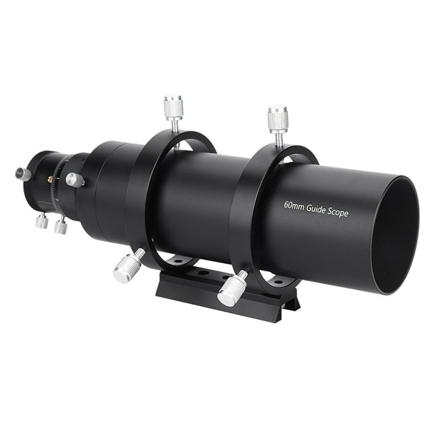 Guide Scope,60mm Double Helical Focuser Finder Scope Telescope Guidescope Professional Grade