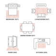 thumbnail image 4 of Alfombra FROZZUR Boho Pink, 160 x 230 cm, vintage, para decoración del hogar, 4 of 7