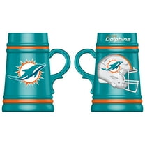 Miami Dolphins 24oz. Ceramic Stein Cup with Gift Box