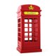 thumbnail image 1 of Lámpara de cabina telefónica retro de Londres Luz nocturna Sensor de llave USB Char, 1 of 5