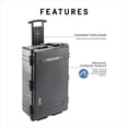 thumbnail image 4 of Rolling Case Pelican 1650, impermeable, sin espuma, color negro, 4 of 7