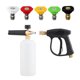 thumbnail image 1 of Pistola rociadora universal, boquilla para lavadora de automóviles, juego completo, pistola de agua para lavado de automóviles, lavadora de alta presión, olla de espuma PA, enchufe rápido, 1 of 1
