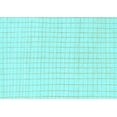 thumbnail image 1 of Ahgly Company Indoor Rectangle Solid Light Blue Modern Area Rugs, 3' x 5', 1 of 4