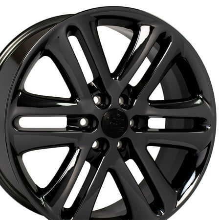 - OE Wheels 22 Inch Fits Ford Expedition F150 Lincoln Mark LT Navigator F150 Style FR76 Black Chrome 22x9 Rim Hollander 3918