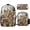 Color, variant on Whimsical Floating Cityscape Backpack Bookbag Students Bags S Rucksack Lunch Bag Pen Bag Three-Piece Set