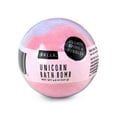 thumbnail image 2 of Hallu Unicorn Bath Bomb, Mango, Peach & Vanilla Scent, 2 of 9