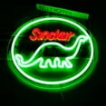 thumbnail image 2 of Letrero LED de neón con diseño de dinosaurio de Pugna, para decoración de pared, 2 of 6