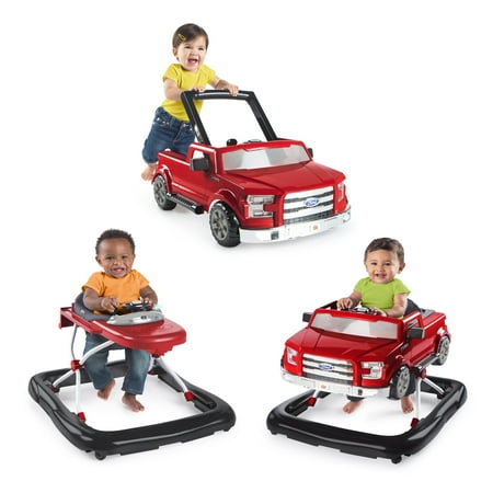 Walmart Bright Starts 3 Ways to Play Ford F-150 Baby Walker with Activity Station