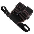 thumbnail image 2 of MasteelfCA 1Pc Multifunctional Electrician Tools Bag Waist Pouch Belt Storage Holder Organizer for Working(Coffee), 2 of 7