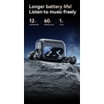 thumbnail image 2 of LAATIKUI Bluetooth headphones Earbuds Wireless LED Display Waterproof Clip-on Headphones High Quality M108 Headphones Black, 2 of 23