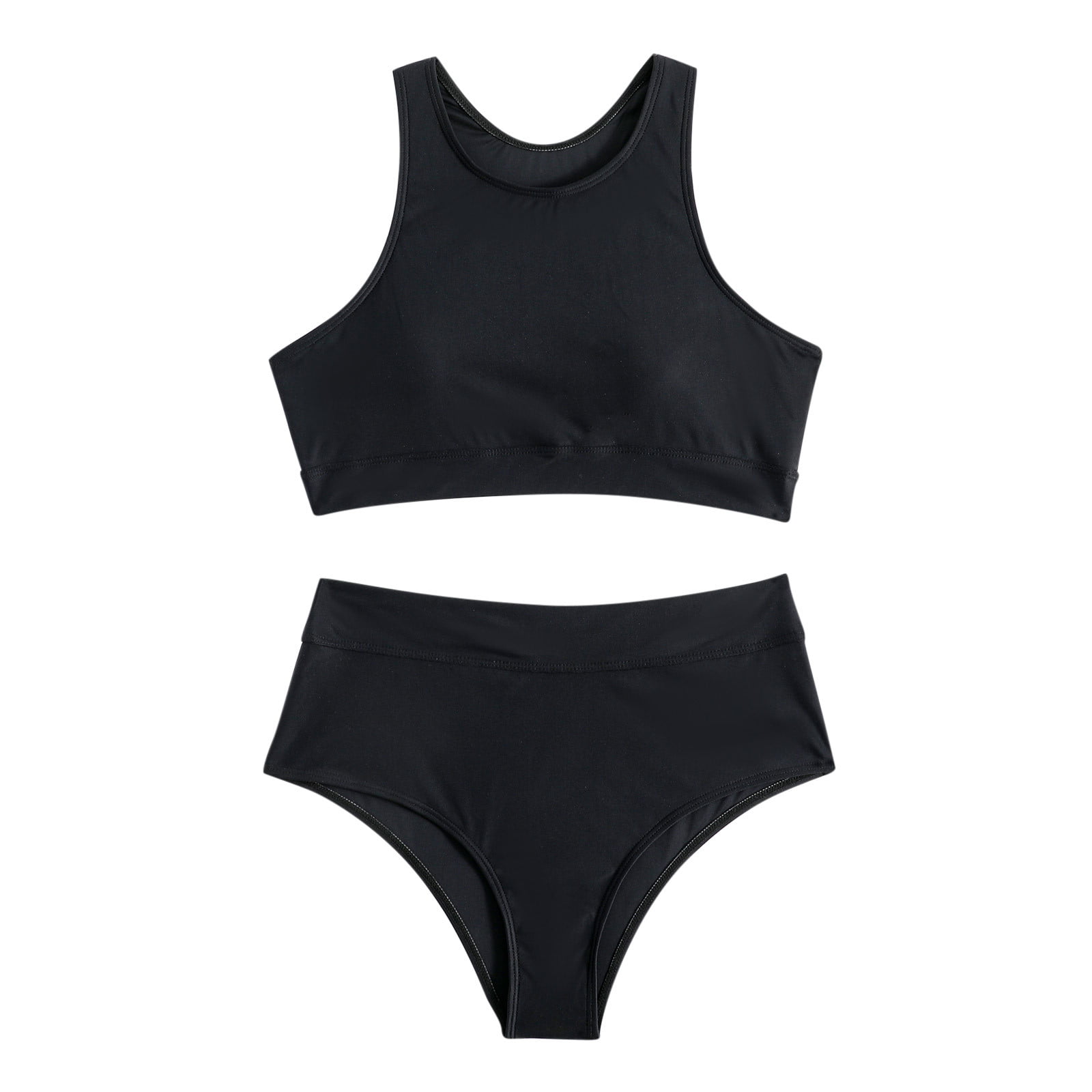 34ddd Swimsuit Top Women Casual Solid Hollow Strap Sexy Bikini Swimwear  Bathing Two Piece Juniors Bathing (Black, M) : : Clothing, Shoes &  Accessories