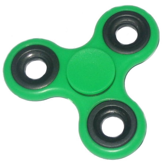 KuKu Fidget Hand Finger Spinner Toy - Green (For Kids, Adult, Anxiety, Stress Relief , Desk)