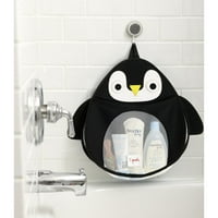 3 Sprouts Bath Storage - Penguin