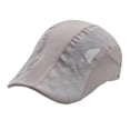 thumbnail image 1 of Sombrero de sol transpirable Macarena Gorras de béisbol deportivas informales Gris claro, 1 of 8