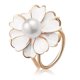 thumbnail image 2 of Jumpingount Broches de mujer con forma de Camelia y perlas, bufanda tricíclica, hebilla para chal Ropa, zapatos y accesorios Miscelánea Blanco flor, 2 of 6