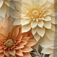 thumbnail image 3 of Designart "Terracotta Mandala IV" Floral Blackout Curtain Single Panel, 3 of 4