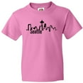 thumbnail image 3 of Inktastic Seattle Skyline Youth T-Shirt, 3 of 5