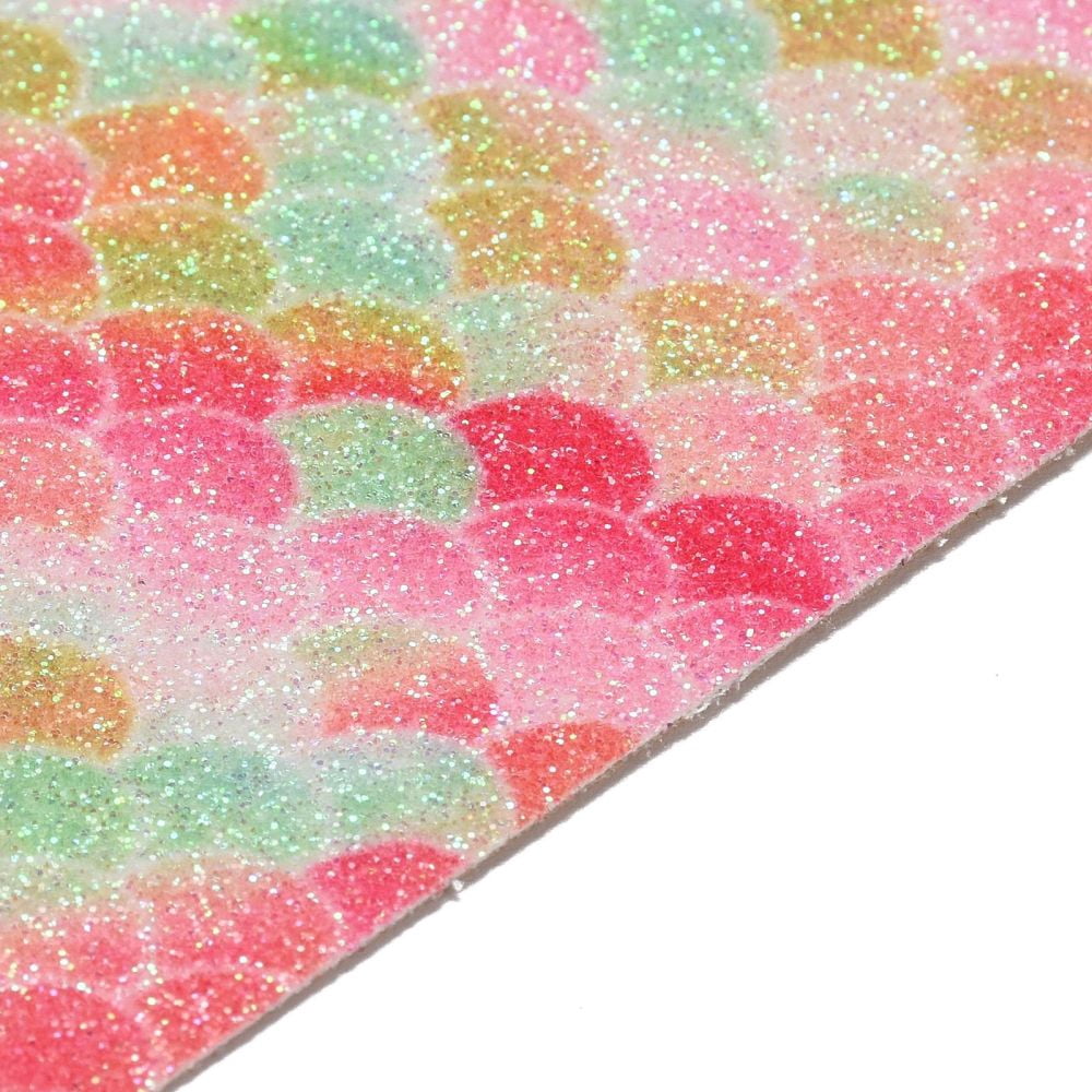 20sheets Sparkle PU Leather Fabric Self-adhesive Fabric for Shoes bag Sewing Patchwork Craft Appliques Mixed color 30x20x0.1cm