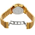 thumbnail image 4 of Men's Classic Quartz Easy-to-Read Stainless Steel Gold-Tone Bracelet Watch, 4 of 4