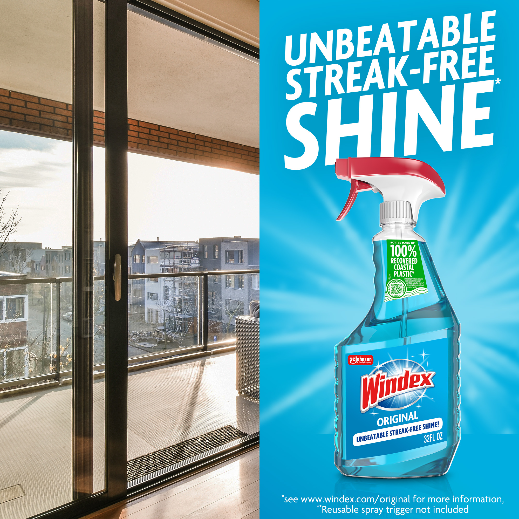 Windex Original Glass Cleaner Refill, 67.6 fl oz photo 7