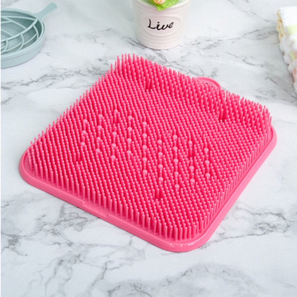 【JCXAGR】 Foot Massage Shower Silicone Exfoliating Scrub Mat Cleaning