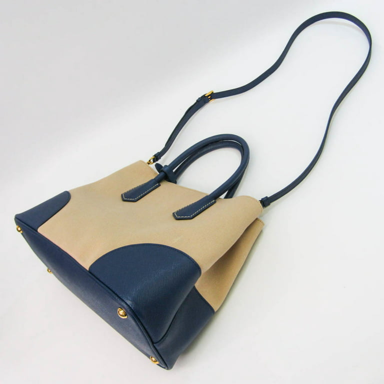 Prada Pre-owned Women's Eco-Friendly Fabric Tote Bag - Beige - One Size