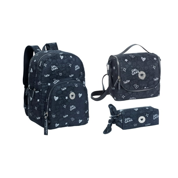 Bolsa Paquete De Mochila Lonchera Y Lapicera Paquete De Mochila