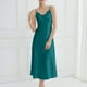 thumbnail image 1 of Camisolas largas para mujer, ropa de casa, camisola informal, cuello en V, camisón largo, pijamas para mujer, 1 of 9