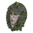 thumbnail image 5 of Celtic Greenwoman Tree Lady Gaia Ent Earth Goddess Butterfly Mask Wall Decor, 5 of 9