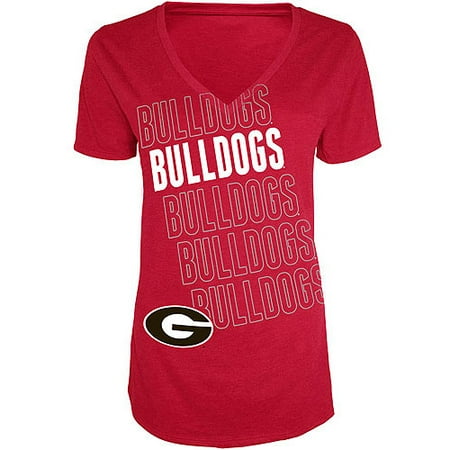 NCAA Juniors Assorted Teams V-Neck Shorts Sleeve Tees