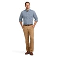 thumbnail image 4 of Pantalones IZOD American Chino, corte recto, color caqui, 34 de ancho x 29 de largo, 4 of 6
