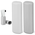 thumbnail image 4 of FUEENIRVA Toothbrush Case White Portable 2Pcs 7.9x2.6x2.0in, 4 of 9