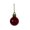 Red, variant on Lksixu 60 Pcs Christmas Balls Ornaments for Xmas Tree, Christmas Decorations 1.2" Mini Glitter Polished Decorative Balls with Rope, Shatterproof Christmas Tree Hanging Baubles for Holiday Party