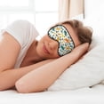 thumbnail image 7 of Uemuo Dinosaurs and Tropical Leaves Pattern Sleep Eye Mask - Light Blocking Sleep Mask Blocking Out Light Perfectly, Soft and Comfortable Night Eye Mask, Eye Blinder, 7 of 7