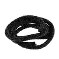 thumbnail image 4 of 1 rollo de tubos de resina con diamantes para joyería, redondos y encantadores, color negro, 4 of 8