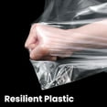 thumbnail image 4 of 80 Count 16" x 18" Reclosable 3.5 Gallon Large Resealable Clear Plastic Zipper Bags for Storage, Clothes, Travel, Food$$Other, 4 of 7