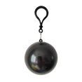 thumbnail image 2 of CSStudio Portable Disposable Rain Poncho Keychain Ball, Waterproof Hooded Emergency Raincoat with Clip Hook for Backpack, Compact Rain Gear for Adults Travel Camping Hiking, Single Unit, 2 of 5