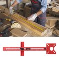 thumbnail image 1 of Router Circle Cutting Guide, Router Milling Groove Bracket Aluminum Alloy Efficient Multifunctional  for Trimming, 1 of 7