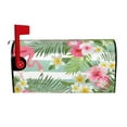 thumbnail image 2 of Fotbe Tropical Flamingo Mailbox Covers Post Letter Box Cover Garden Decor Standard Size-25.5x21 in, 2 of 9
