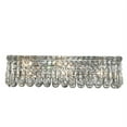 thumbnail image 2 of Cascade Collection 6 Light Chrome Finish Crystal Vanity Light 24, 2 of 2