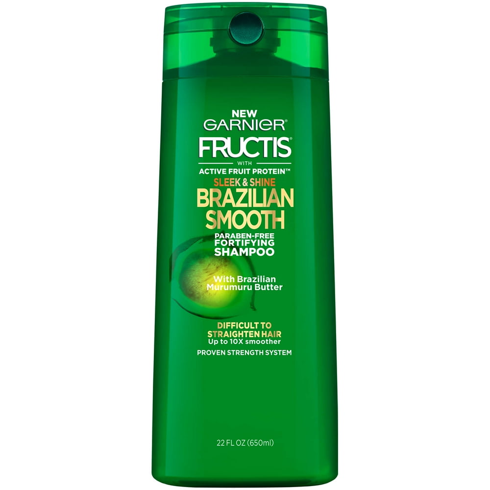 Garnier Fructis Sleek & Shine Brazilian Smooth Shampoo 22 FL OZ