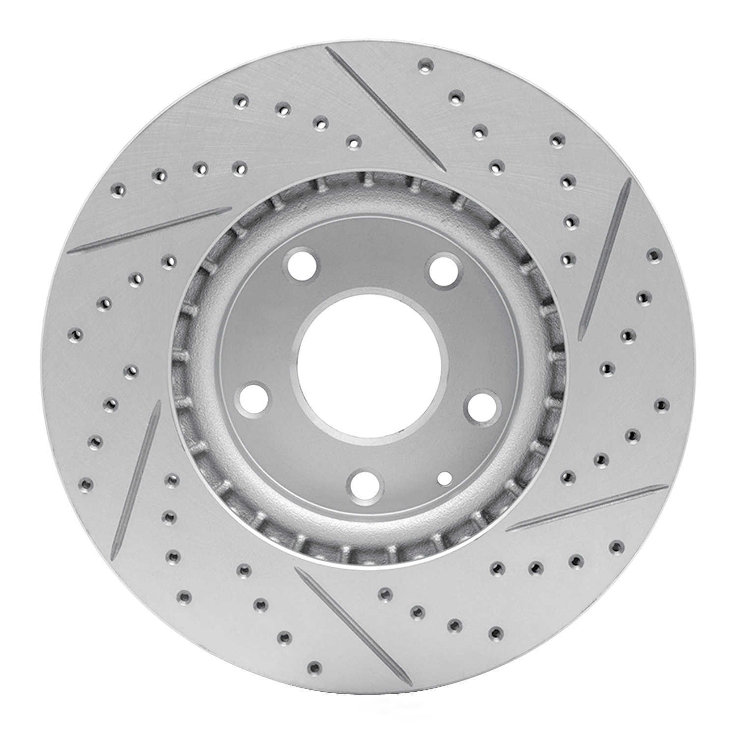 Dynamic Friction Company 830-80080L DFC Geoperformance Rotor - Drilled and Slotted