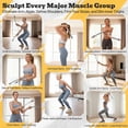 thumbnail image 4 of Ropeless Battle Ropes, 2pcs Cordless Battle Ropes, Battle Ropes for Home Gym, Portable Battle Ropes, Battle Ropes for Home, Battle Rope Sticks, Battle Ropes Ropeless, Adjustable Ropeless Battle Ropes, 4 of 7