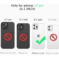 Design for iPhone 12 Pro Waterproof Case, Full Body Shockproof Case for
